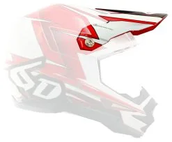 6D Helmets 6D ATR-1 Sonic Visor -Moto Parts Store 6 datr1 sonic visor 1