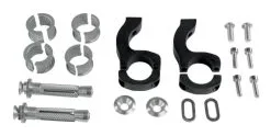 Acerbis X-Strong Black Mounting Kit Black [Previously Installed]