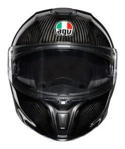 AGV Helmets AGV Sportmodular Carbon Solid Helmet -Moto Parts Store agv sportmodular carbon solid helmet black 2