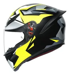 AGV Helmets AGV K1 Mir 2018 Helmet -Moto Parts Store agvk1 mir2018 helmet white black yellow 7