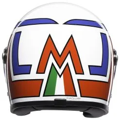 AGV Helmets AGV X3000 Lucky Helmet (MS) -Moto Parts Store agvx3000 lucky helmet white blue red 4