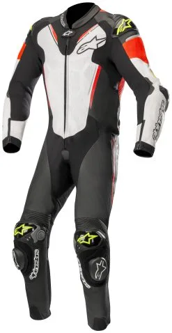 Alpinestars Atem V3 Race Suit 8 Alpinestars Atem V3 Race Suit -Moto Parts Store alpinestars atemv3 race suit black white fluo red fluo yellow