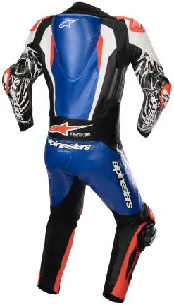 Alpinestars Racing Absolute V2 Race Suit -Moto Parts Store alpinestars racing absolute v2 pc leather suit fluo black white 1