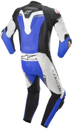 Alpinestars Missile Ignition Race Suit For Tech Air Race -Moto Parts Store alpinestars suit mis ign1 pc black blue white 1