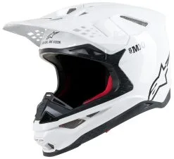 Alpinestars Supertech M10 Carbon Helmet -Moto Parts Store alpinestars supertech sm10 carbon helmet white