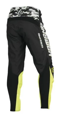 Answer Youth Syncron Meltdown A23.5 Pants -Moto Parts Store answer youth syncron meltdown a235 pants black yellow 1
