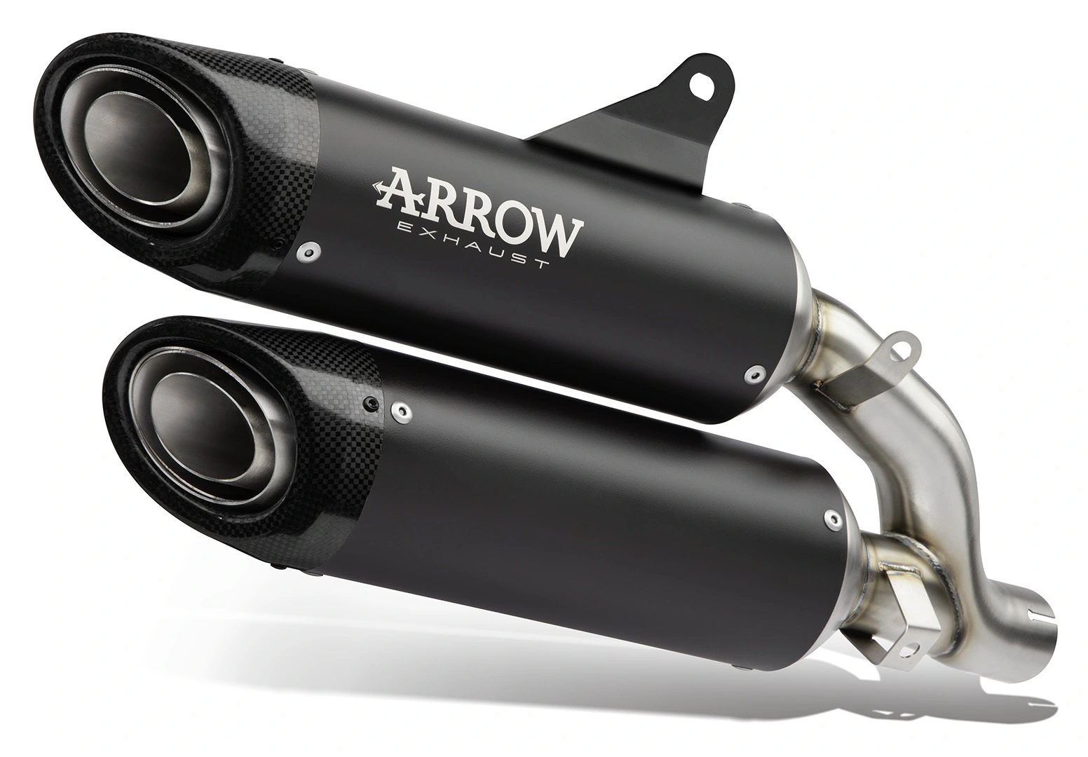 Arrow Exhaust Arrow Round-Sil Slip-On Exhaust Ducati Monster 937 / 937 Plus / 937 SP 2021-2023 1 Arrow Exhaust Arrow Round-Sil Slip-On Exhaust Ducati Monster 937 / 937 Plus / 937 SP 2021-2023