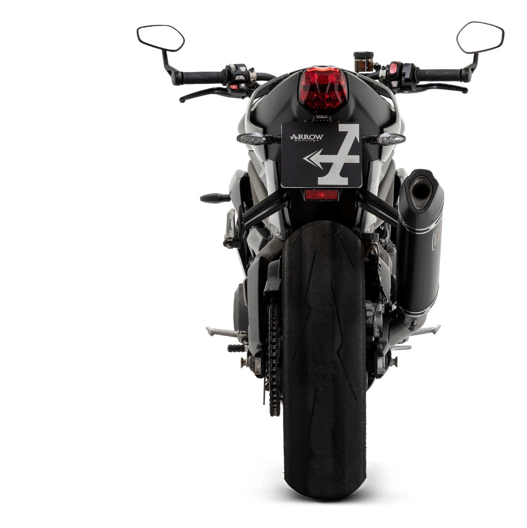 Arrow Exhaust Arrow Veloce Exhaust System Triumph Street Triple 765 2020-2022 2 Arrow Exhaust Arrow Veloce Exhaust System Triumph Street Triple 765 2020-2022 - Image 2