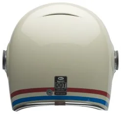 Bell Helmets Bell Bullitt Stripes Helmet -Moto Parts Store bell bullitt stripes helmet pearl white oxblood blue 4