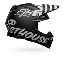 Bell Helmets Bell Moto-9S Flex Fasthouse Crew Helmet -Moto Parts Store bell moto9 s flex fasthouse crew helmet black white 6