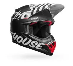 Bell Helmets Bell Moto-9S Flex Fasthouse Crew Helmet -Moto Parts Store bell moto9 s flex fasthouse crew helmet black white 7