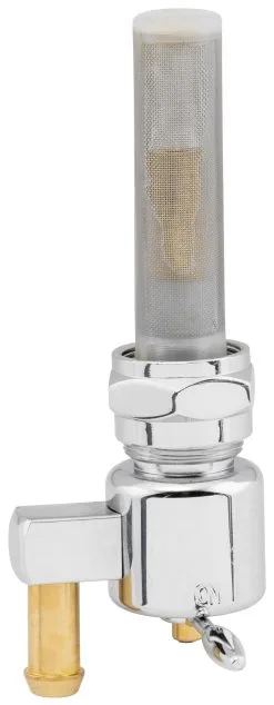 Biker's Choice Late Style Petcock -Moto Parts Store bikers choice round petcock22 mm lft side 3