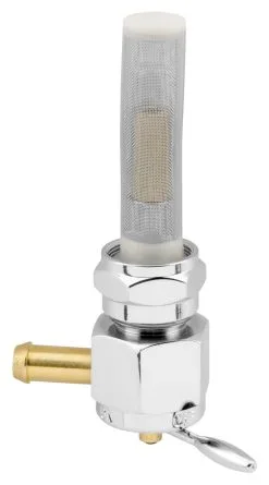 Biker's Choice Late Style Petcock -Moto Parts Store bikers choice round petcock22 mm lft side 4