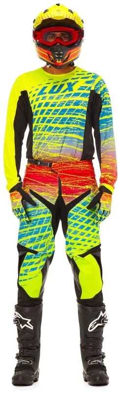 BILT Lux Pro Air Grid Jersey -Moto Parts Store bilt lux pro air grid jersey hi viz red 2