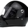 Biltwell Apparel Biltwell Lane Splitter Helmet Black / MD [Blemished - Very Good]