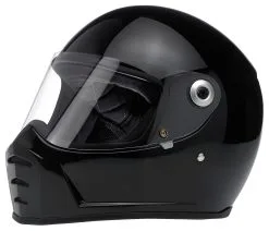 Biltwell Apparel Biltwell Lane Splitter Helmet Black / MD [Blemished - Very Good]
