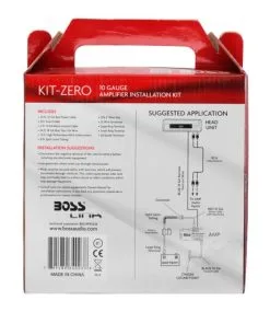 Boss Audio Systems 10-Gauge Amplifier Installation Kit -Moto Parts Store boss audio systems10 gauge amplifier installation kit 6