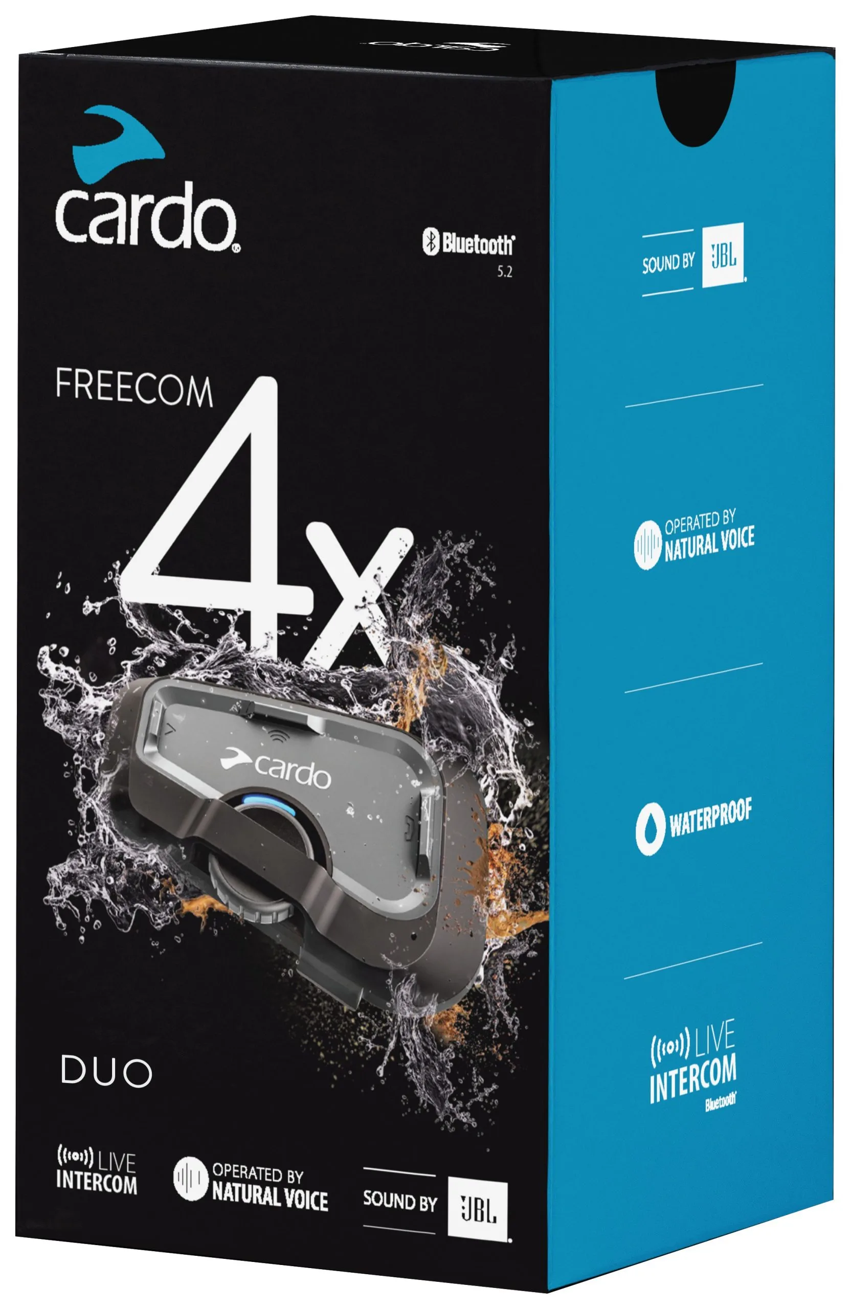 Cardo Systems Cardo Freecom 4X Headset - Duo Pack 2 Cardo Systems Cardo Freecom 4X Headset - Duo Pack - Image 2