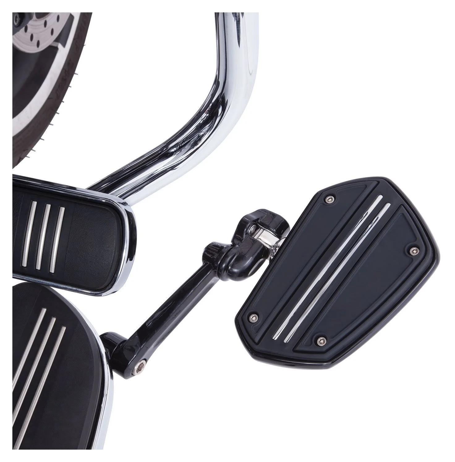 Ciro Twin Rail Floorboard For Harley 2 Ciro Twin Rail Floorboard For Harley - Image 2