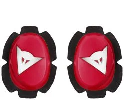 Dainese Pista Knee Sliders -Moto Parts Store dainese pista knee sliders red white