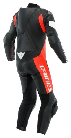 Dainese Tosa Perforated Race Suit -Moto Parts Store dainese tosa perforated leather suit black black white 5