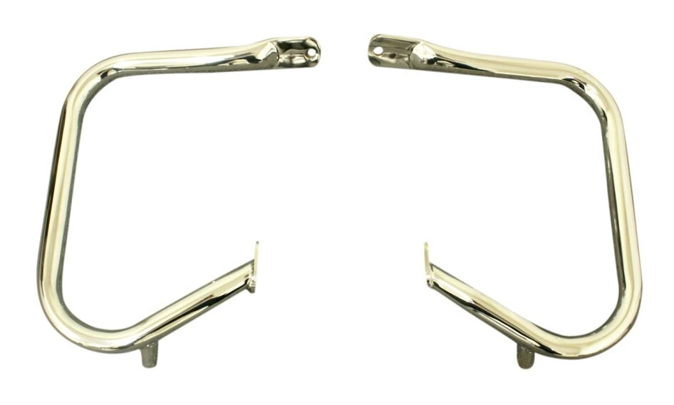 Drag Specialties Saddlebag Buffalo Bars For Harley Touring 1997-2013 Chrome [Open Box]