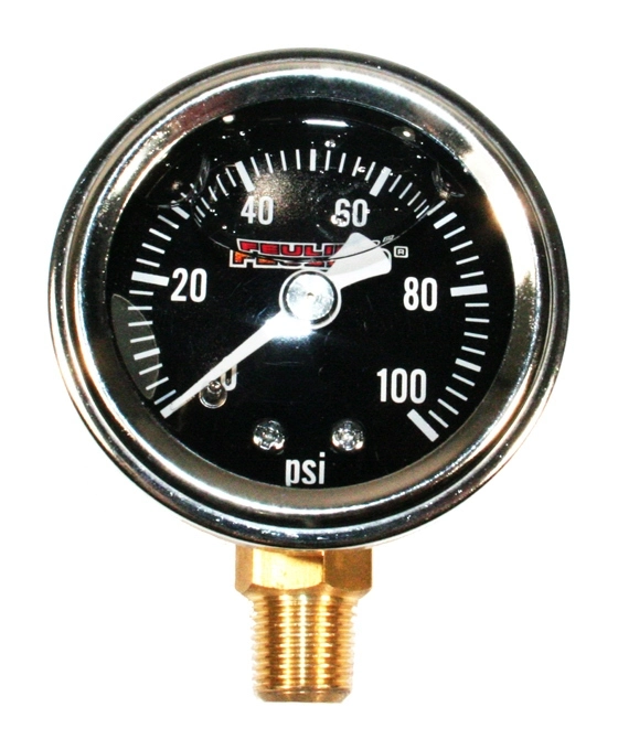 Feuling Liquid Filled Bottom Port Oil Pressure Gauge 1 Feuling Liquid Filled Bottom Port Oil Pressure Gauge