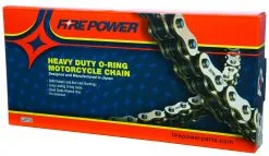 Fire Power Heavy Duty FPO 520 O-Ring Chain -Moto Parts Store fire power heavy duty fpo520 o ring chain 2