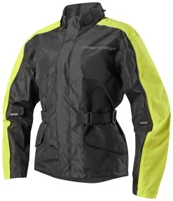 Firstgear Triton Women's Rain Jacket -Moto Parts Store firstgear triton womens rain jacket black pink 4