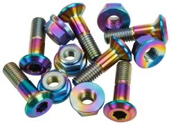 Flo Motorsports Titanium Sprocket Bolts