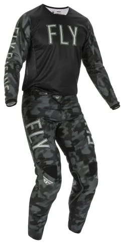 Fly Racing Dirt Fly Racing Kinetic SE Tactic Jersey 6 Fly Racing Dirt Fly Racing Kinetic SE Tactic Jersey -Moto Parts Store fly racing dirt kinetic se tactic jersey black grey 2