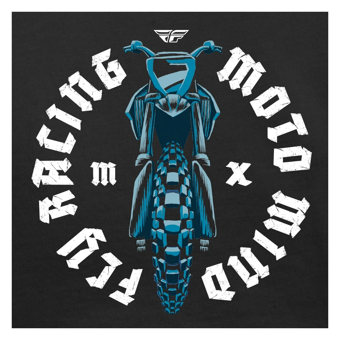 Fly Racing Dirt Fly Racing Youth Fly Moto Mind T-Shirt 2 Fly Racing Dirt Fly Racing Youth Fly Moto Mind T-Shirt - Image 2