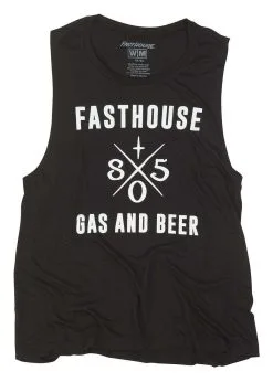 Fasthouse 805 Gas & Beer Women's Tank Top (LG & XL)
