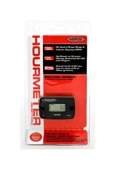 Hardline Resettable Hour Meter / Tachometer 1 Hardline Resettable Hour Meter / Tachometer