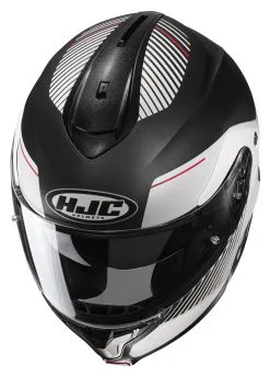 HJC Helmets HJC C91 Prod Helmet -Moto Parts Store hjc helmets c91 plus prod helmet black white 2