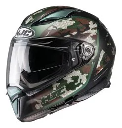 HJC Helmets HJC F70 Katra Helmet -Moto Parts Store hjcf70 katra helmet camo black