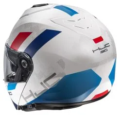 HJC Helmets HJC I90 Syrex Helmet -Moto Parts Store hjci90 syrex helmet white blue red 1