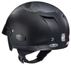 HJC Helmets HJC IS-Cruiser Punisher Helmet -Moto Parts Store hjcis cruiser punisher helmet black grey 2