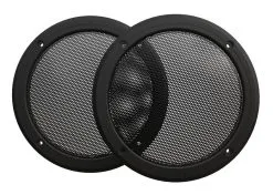 Hogtunes Rear Speaker Grills For Harley Touring Ultra 2014-2022 -Moto Parts Store hogtunes rear speaker grills for harley touring ultra20142016 black 1