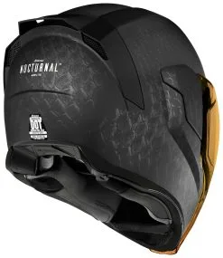 Icon Airflite Nocturnal Helmet -Moto Parts Store icon airflite nocturnal helmet black 2