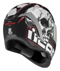 Icon Airform Death Or Glory Helmet -Moto Parts Store icon airform death or glory helmet black 2