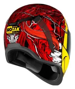 Icon Airform Mips Brozak Helmet -Moto Parts Store icon airform mips brozak helmet red yellow 5