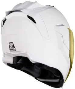 Icon Airflite Peacekeeper Rubatone Helmet -Moto Parts Store icon hlmt aflt pckeepr rubatone white 4