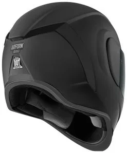 Icon Airform Dark Helmet -Moto Parts Store icon hlmt afrm dark matte black 2
