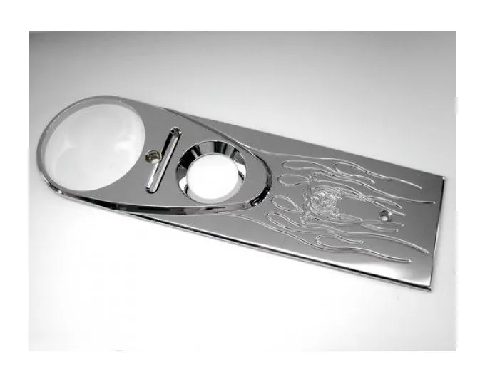 Joker Machine Flame Full Length Dash Cover For Harley Road King 1994-2007 - Image 2