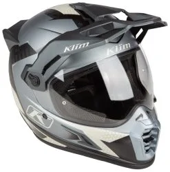 Klim Krios Pro Charger Helmet -Moto Parts Store klim krios pro charger helmet grey 2
