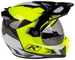 Klim Krios Pro Charger Helmet -Moto Parts Store klim krios pro charger helmet hi viz 1