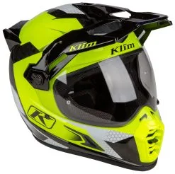 Klim Krios Pro Charger Helmet -Moto Parts Store klim krios pro charger helmet hi viz 2