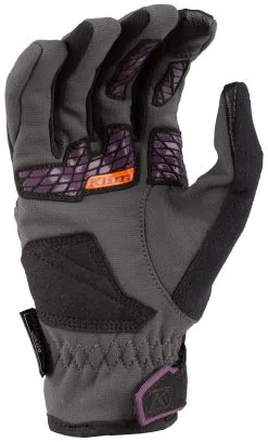 Klim Versa Women's Gloves 11 Klim Versa Women's Gloves -Moto Parts Store klim versa gloves deep purple strike orange 1