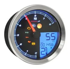 Koso TNT-B Multi-Function Meter Yamaha Bolt 2014-2019 7 Koso TNT-B Multi-Function Meter Yamaha Bolt 2014-2019 -Moto Parts Store koso tntb multi function meter yamaha bolt20142019 silver